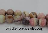 COP1251 15.5 inches 6mm round natural pink opal gemstone beads