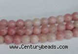 COP151 15.5 inches 6mm round pink opal gemstone beads wholesale