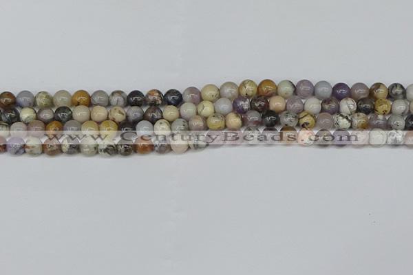 COP1511 15.5 inches 6mm round amethyst sage opal beads wholesale