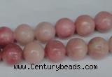 COP155 15.5 inches 20mm round pink opal gemstone beads wholesale