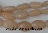 CPI151 15.5 inches 10*14mm oval pink aventurine jade beads