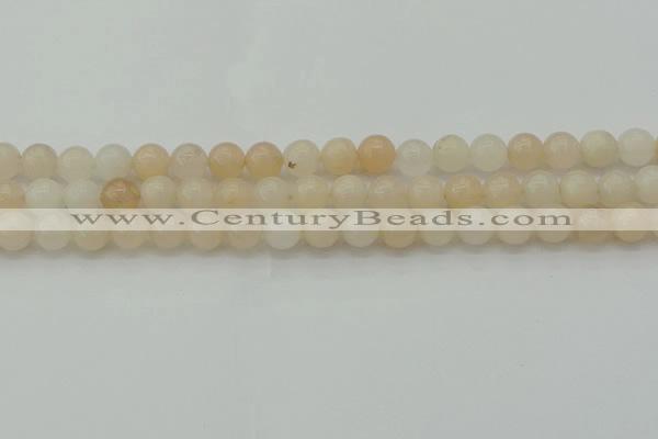 CPI202 15.5 inches 8mm round pink aventurine jade beads