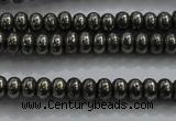 CPY420 15.5 inches 2*3mm rondelle pyrite gemstone beads