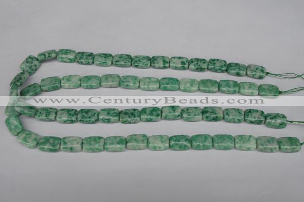 CQJ223 15.5 inches 10*14mm rectangle Qinghai jade beads wholesale