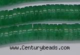 CRB1031 15.5 inches 2*5mm heishi green aventurine beads wholesale