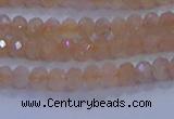 CRB1866 15.5 inches 2*3mm faceted rondelle moonstone beads