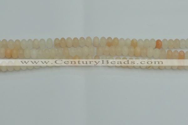 CRB2815 15.5 inches 4*6mm rondelle pink aventurine beads