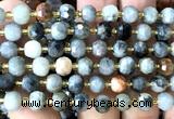 CRB6071 15 inches 6*8mm faceted rondelle eagle eye jasper beads