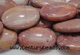 CRC78 15.5 inches 22*30mm oval rhodochrosite gemstone beads