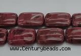 CRC824 15.5 inches 15*20mm rectangle Brazilian rhodochrosite beads