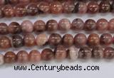 CRC911 15.5 inches 4mm round natural rhodochrosite beads