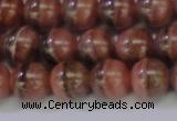 CRC916 15.5 inches 9mm round natural rhodochrosite beads