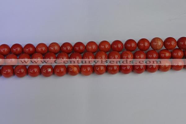 CRE313 15.5 inches 10mm round red jasper beads wholesale