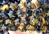 CRG102 15 inches 20mm star yellow tiger eye beads wholesale