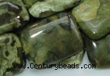 CRH28 15.5 inches 22*30mm rectangle rhyolite beads wholesale