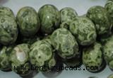 CRH97 15.5 inches 13*18mm rondelle rhyolite beads wholesale