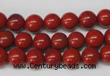 CRO96 15.5 inches 8mm round red jasper beads wholesale