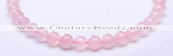 CRQ17 15.5 inches 12mm round natural rose quartz beads Wholesale