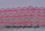 CRQ250 15.5 inches 4mm round rose quartz beads Wholesale