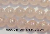 CRQ503 15.5 inches 10mm round AB-color rose quartz beads