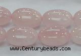 CRQ67 15.5 inches 15*20mm egg-shaped natural rose quartz beads