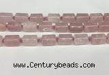 CRQ750 15.5 inches 13*18mm tube rose quartz beads wholesale