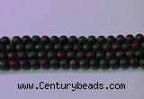 CRZ1112 15.5 inches 8mm round imitation ruby zoisite beads wholesale