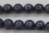 CRZ823 15.5 inches 8mm round natural sapphire gemstone beads