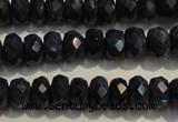 CRZ975 15.5 inches 3*5mm faceted rondelle A grade sapphire beads