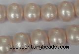 CSB137 15.5 inches 12*15mm – 13*16mm oval shell pearl beads