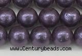 CSB2271 15.5 inches 6mm round wrinkled shell pearl beads wholesale