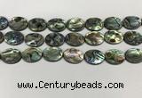 CSB4129 15.5 inches 13*18mm oval abalone shell beads wholesale