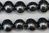 CSB816 15.5 inches 13*15mm oval shell pearl beads wholesale