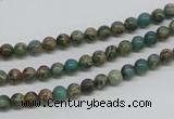 CSE5001 15.5 inches 4mm round natural sea sediment jasper beads