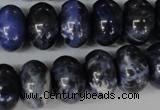 CSO53 15.5 inches 12*18mm rondelle sodalite gemstone beads