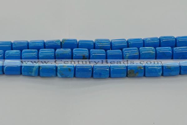 CTB538 15.5 inches 10*13mm triangle turquoise beads wholesale