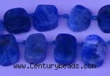 CTD3897 Top drilled 10*14mm - 13*18mm freeform apatite beads