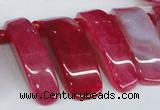 CTD598 Top drilled 10*30mm - 12*45mm wand agate gemstone beads