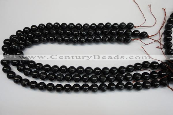 CTE1157 15.5 inches 8mm round A grade blue tiger eye beads