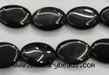 CTE75 15.5 inches 13*18mm oval blue tiger eye gemstone beads