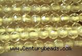 CTG1021 15.5 inches 2mm faceted round tiny citrine beads