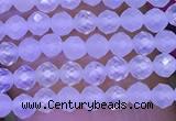 CTG1091 15.5 inches 2mm faceted round tiny quartz glass beads