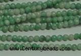 CTG155 15.5 inches 3mm round tiny Qinghai jade beads wholesale