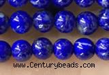 CTG1598 15.5 inches 4mm round lapis lazuli beads wholesale