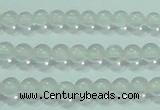 CTG44 15.5 inches 2mm round tiny white crystal beads wholesale