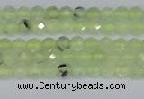 CTG632 15.5 inches 3mm faceted round prehnite gemstone beads