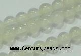 CTG79 15.5 inches 3mm round tiny white chalcedony beads wholesale