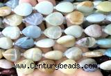 CTR522 15 inches 13*18mm flat teardrop colorful amazonite beads