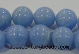 CTU1738 15.5 inches 18mm round synthetic turquoise beads