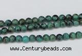 CTU425 15.5 inches 4mm round African turquoise beads wholesale